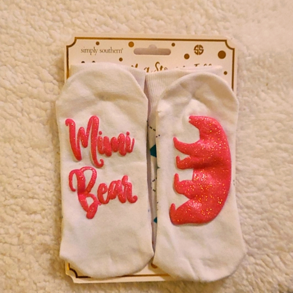 Simply Southern Mimi Bear Socks